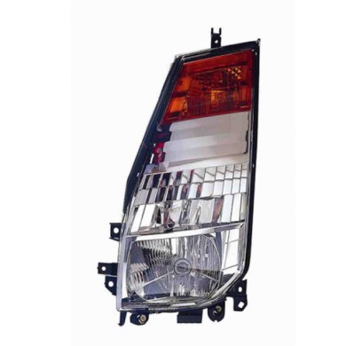 000809_AUTO.JPG Proiettore H4 Predisposizione Per Regolazione Elettrico Per Renault Maxity Lato Destro Dal 2006/10 Al 2008/07