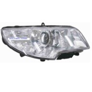 Proiettore H7-h3 Con Motore Elettrico Per Skoda Superb Lato Sinistro Dal 2008/09 Al 2013/05