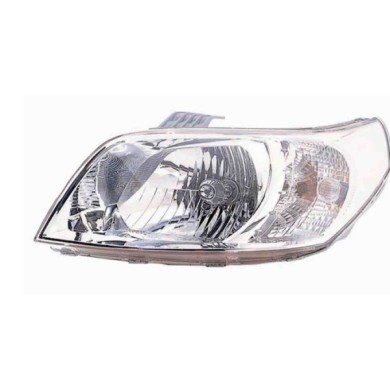 000837_AUTO.JPG Proiettore H4 Con Motore Elettrico Per Chevrolet (ex Daewoo) Aveo Lato Sinistro Dal 2008/06 Al 2011/04