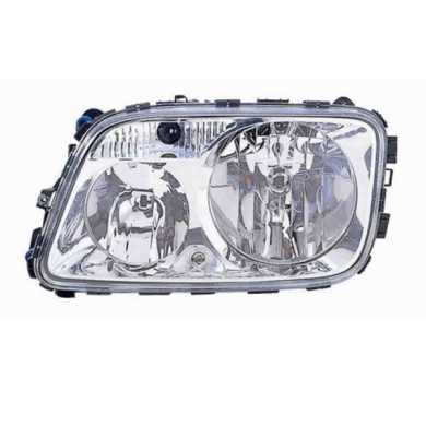 000843_AUTO.JPG Proiettore H7-h1 Predisposizione Per Regolazione Elettrico Per Mercedes Actros Lato Destro Dal 2008/02 Al 2011/0