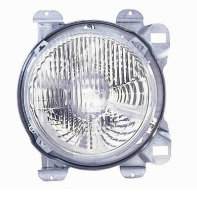 000894_AUTO.JPG Proiettore H4 C/cornice Per Volkswagen Transporter T2-t3 Lato Destro Dal 1979/01 Al 1990/05