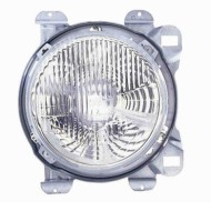 Proiettore H4 C/cornice Per Volkswagen Transporter T2-t3 Lato Destro Dal 1979/01 Al 1990/05