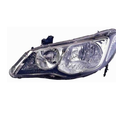 000718_AUTO.JPG Proiettore Hb3-hb4 Predisposizione Per Regolazione Elettrico Per Honda Civic Hybrid 4 Porte Lato Destro Dal 2006