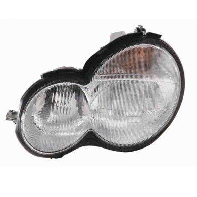 000502_AUTO.JPG Proiettore H7-h7 Predisposizione Per Regolazione Elettrico Per Mercedes Classe C Cl203 Sport Coupe Lato Sx Dal 2