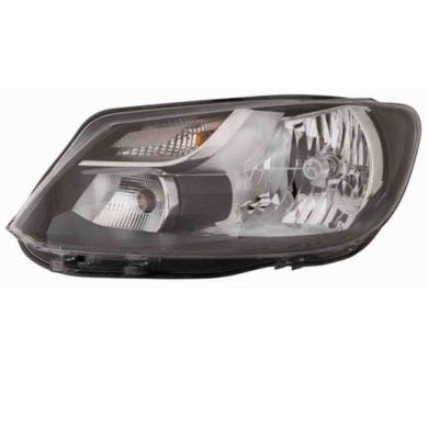 000897_AUTO.JPG Proiettore H4 Con Motore Elettrico Per Volkswagen Caddy Lato Sinistro Dal 2010/09 Al 2015/07