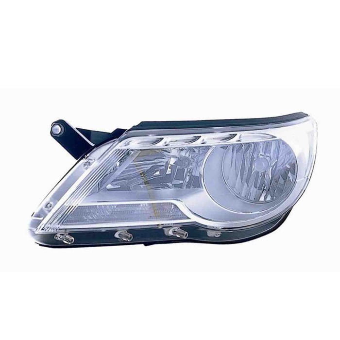 000712_AUTO.JPG Proiettore H7-h7 Predisposizione Per Regolazione Elettrico Per Volkswagen Tiguan Lato Destro Dal 2007/10 Al 2011