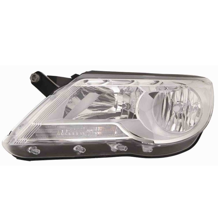 000712_AUTO.JPG Proiettore H7-h7 Predisposizione Per Regolazione Elettrico Per Volkswagen Tiguan Lato Destro Dal 2007/10 Al 2011