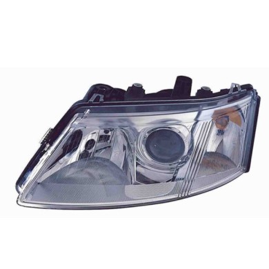 000919_AUTO.JPG Proiettore H7-h7 Con Motore Elettrico Per Saab 9,3 Lato Destro Dal 2003/06 Al 2007/06
