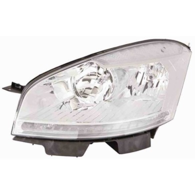 000929_AUTO.JPG Proiettore H7-h1 Con Motore Elettrico Per Citroen C4 Picasso Lato Destro Dal 2010/09 Al 2013/04
