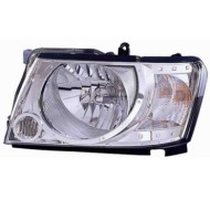 Proiettore H4 Con Motore Elettrico Per Nissan Patrol Lato Sinistro Dal 2004