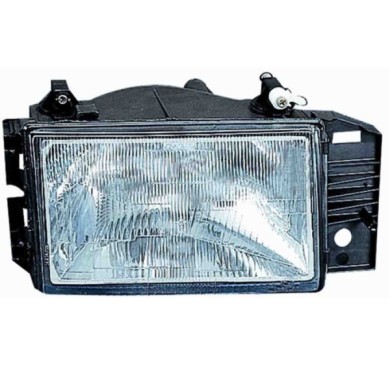 000121_AUTO.JPG Proiettore R2 Asimmetrico Per Fiat Tipo Lato Destro Dal 1988/01 Al 1992/12
