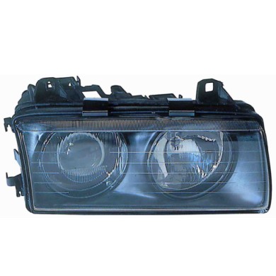 000042_AUTO.JPG Proiettore H1/h1 Vers. Zkw Elettrico Senza Motore Per Bmw Serie 3 E36 Coupe' Cabrio Lato Destro Dal 1994/10 Al 1