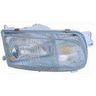 Proiettore H3-h4 2 Parab. Regolazione Manuale Per Nissan Serena Lato Sinistro Dal 1992/07 Al 1996/07