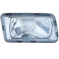 Proiettore H4 Elettrico Senza Motore Per Audi 80 Lato Sx Dal 1991/09 Al 1995/07