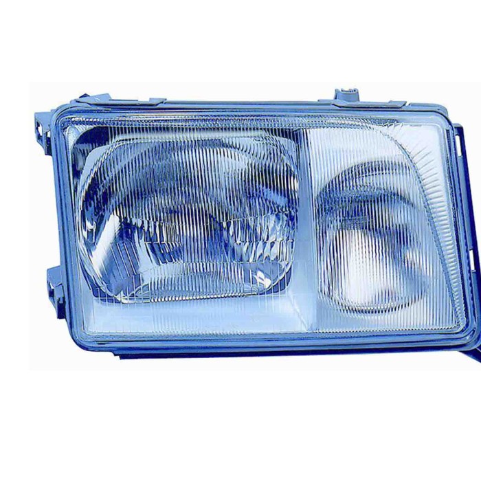 000243_AUTO.JPG Proiettore H4/h3 Predisposizione Regolazione Pneumatica Per Mercedes 200 W124 Lato Destro Dal 1993/07 Al 1996/05