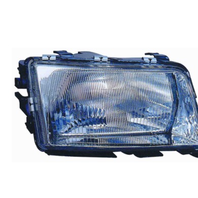 000015_AUTO.JPG Proiettore H4 Elettrico Senza Motore Per Audi 100 Lato Destro Dal 1990/12 Al 1994/06