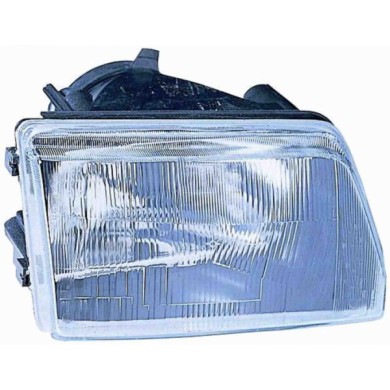 000093_AUTO.JPG Proiettore H4/r2 Parabola Nera Regolazione Idraulica Per Fiat 500 Mod. 750-900-suite-sporting Lato Sx Dal 1992/0