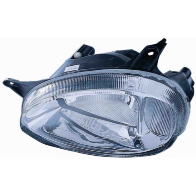 000293_AUTO.JPG Proiettore H4 Parabola Cromata Per Opel Corsa - Combo Lato Destro Dal 1993/03 Al 2000/08
