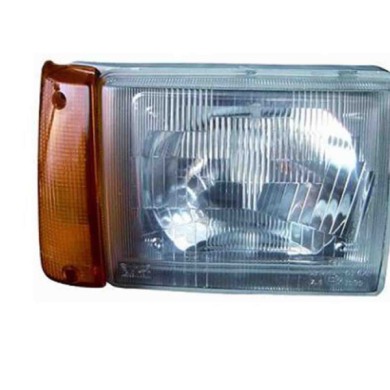 000109_AUTO.JPG Proiettore R2 Asimmetrico Elettrico Senza Motore Per Fiat Panda 750 Lato Destro Dal 1986/03 Al 2003/08