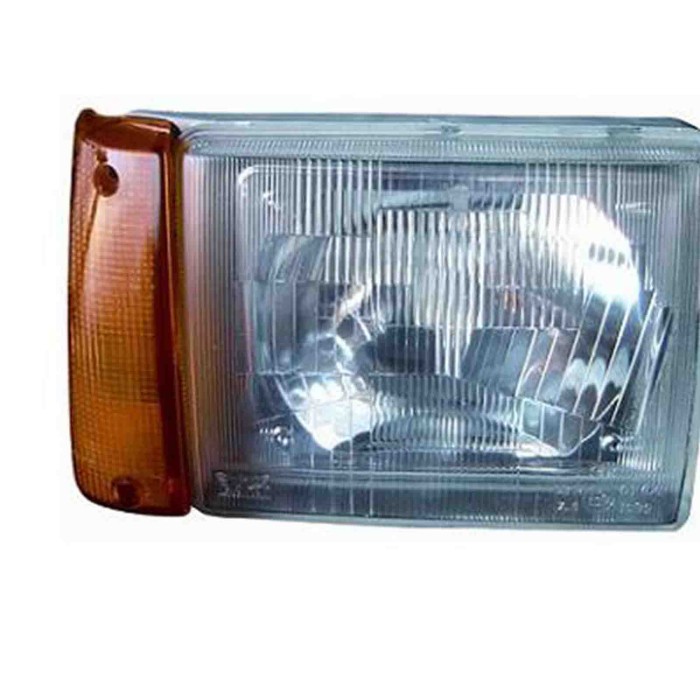 000109_AUTO.JPG Proiettore R2 Asimmetrico Elettrico Senza Motore Per Fiat Panda 750 Lato Sinistro Dal 1986/03 Al 2003/08