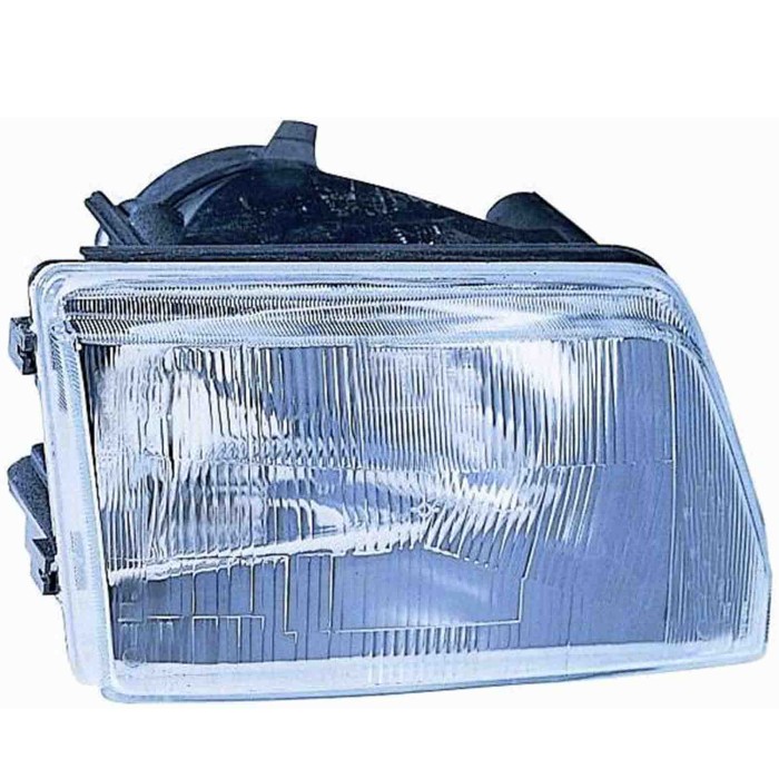 000093_AUTO.JPG Proiettore H4/r2 Parab. Nera Elettrico Senza Motore Per Fiat 500 Mod. 750-900-suite-sporting Lato Destro Dal 199