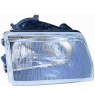 000093_AUTO.JPG Proiettore H4/r2 Parab. Nera Elettrico Senza Motore Per Fiat 500 Mod. 750-900-suite-sporting Lato Destro Dal 199