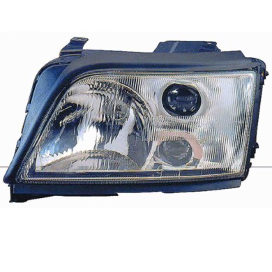 000028_AUTO.JPG Proiettore 2h1/h3 Mod. C/fendinebbia Elettrico Senza Motore Per Audi A6 Lato Destro Dal 1994/06 Al 1997/07