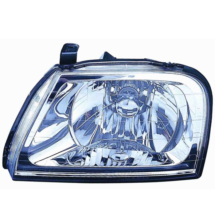 000249_AUTO.JPG Proiettore H4 Elettrico Senza Motore Per Mitsubishi L 200 Lato Destro Dal 2001/01 Al 2005/04