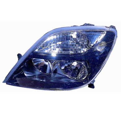 000512_AUTO.JPG Proiettore H7/h1 Parab. Nera Elettrico Senza Motore Per Renault Scenic Lato Destro Dal 1999/10 Al 2003/04