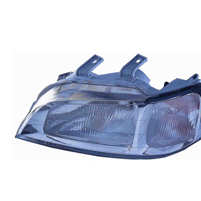 000163_AUTO.JPG Proiettore H4 Elettrico Senza Motore Per Honda Civic 5 Porte Sw Lato Sinistro Dal 1998/01 Al 2001/02