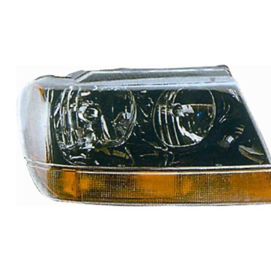 000059_AUTO.JPG Proiettore Hb3/hb4 Elettrico Senza Motore Per Jeep Grand Cherokee Lato Destro Dal 1999/04 Al 2005/06