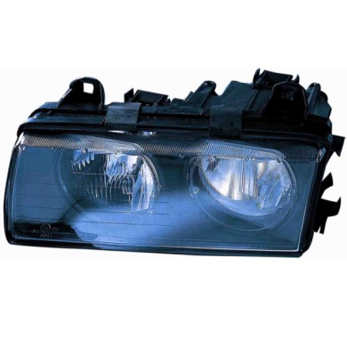 000042_AUTO.JPG Proiettore H7/h7 Vers. Zkw Elettrico Senza Motore Per Bmw Serie 3 E36 Coupe' Cabrio Lato Sinistro Dal 1994/10 Al