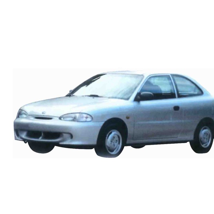 36520.JPG Proiettore H4 Elettrico Senza Motore Per Hyundai Accent 3 Porte Lato Destro Dal 1996/01 Al 1998/01
