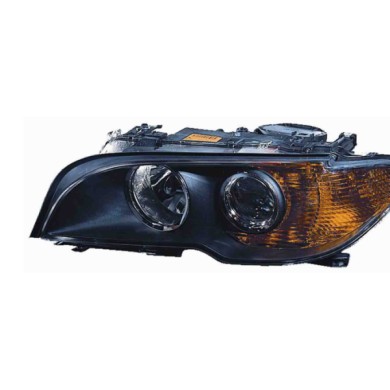 000047_AUTO.JPG Proiettore H7/h7 Con Motore Elettrico Per Bmw Serie 3 E46 Coupe' Cabrio Lato Destro Dal 2003/09 Al 2006/08