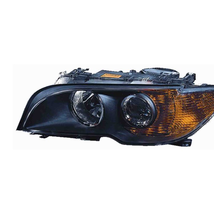 000047_AUTO.JPG Proiettore H7/h7 Con Motore Elettrico Per Bmw Serie 3 E46 Coupe' Cabrio Lato Destro Dal 2003/09 Al 2006/08