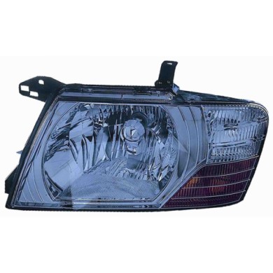 000254_AUTO.JPG Proiettore H4 Elettrico Senza Motore Per Mitsubishi Pajero Lato Sinistro Dal 2003/01 Al 2006/10