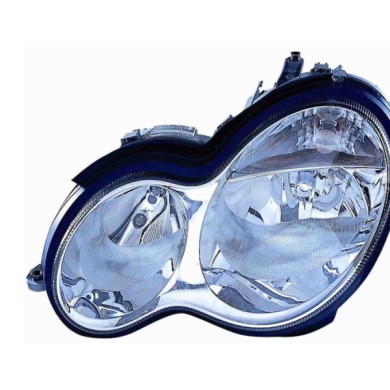 000224_AUTO.JPG Proiettore H7/h7 Elettrico Senza Motore Per Mercedes Classe C W203 Lato Destro Dal 2004/03 Al 2007/01