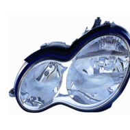 Proiettore H7/h7 Elettrico Senza Motore Per Mercedes Classe C W203 Lato Sinistro Dal 2004/03 Al 2007/01