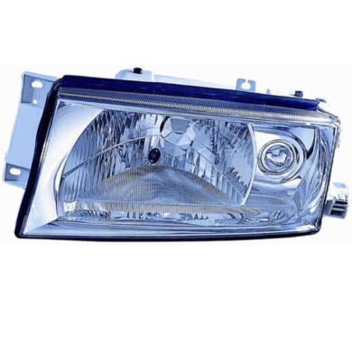 000392_AUTO.JPG Proiettore H4 Elettrico Senza Motore Per Skoda Octavia Lato Destro Dal 2000/09 Al 2004/12