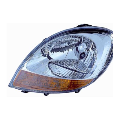 000345_AUTO.JPG Proiettore H4 Indic. Arancio Elettrico Senza Motore Per Renault Kangoo Lato Sinistro Dal 2003/03 Al 2007/12