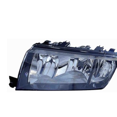 000388_AUTO.JPG Proiettore H7/h3 Parab. Nera Elettrico Senza Motore Per Skoda Fabia Lato Destro Dal 1999/12 Al 2004/12