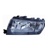 Proiettore H7/h3 Parab. Nera Elettrico Senza Motore Per Skoda Fabia Lato Destro Dal 1999/12 Al 2004/12