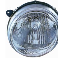Proiettore -9007 Hb5 Elettrico Senza Motore Per Jeep Cherokee Liberty Lato Sinistro Dal 2001/10 Al 2007/12