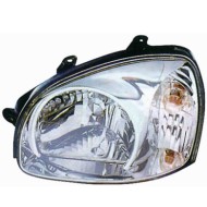 Proiettore H4 Elettrico Senza Motore Per Hyundai Santafe Lato Sinistro Dal 2001/01 Al 2006/02