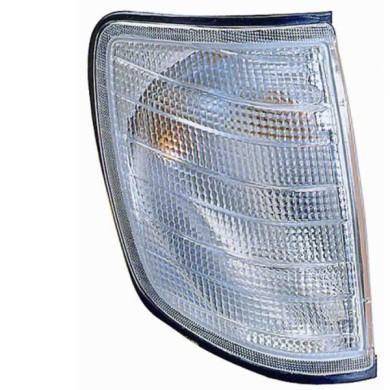 000241_AUTO.JPG Fanale Anteriore Bianco Per Mercedes 200 W124 Lato Sinistro Dal 1985/01 Al 1989/08