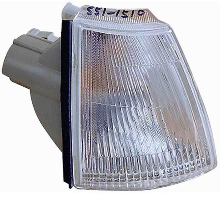 000337_AUTO.JPG Gruppo Ottico Anteriore Bianco Per Renault Clio Lato Sinistro Dal 1990/06 Al 1996/02