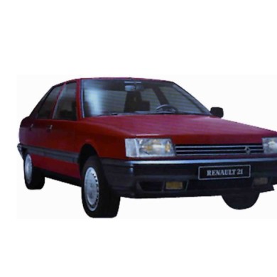 40230.JPG Gruppo Ottico Anteriore Bianco Per Renault 21 Lato Sx Dal 1986/03 Al 1989/04