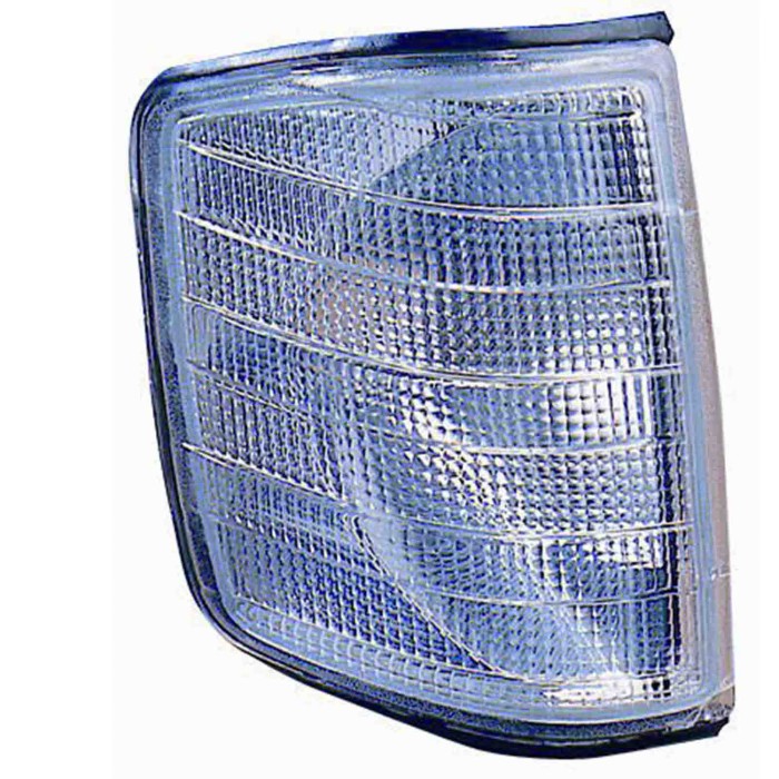 000244_AUTO.JPG Fanale Anteriore Bianco Per Mercedes 190 W201 Lato Sinistro Dal 1983/01 Al 1993/05