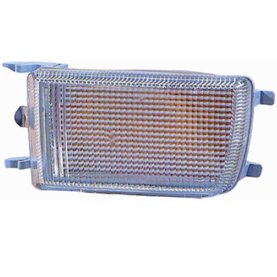 000436_AUTO.JPG Gruppo Ottico Anteriore Bianco Per Volkswagen Golf Iii Lato Destro Dal 1991/08 Al 1997/07