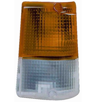 000255_AUTO.JPG Fanale Anteriore Bianco Arancio Per Mitsubishi Pajero Lato Sinistro Dal 1983/01 Al 1991/03